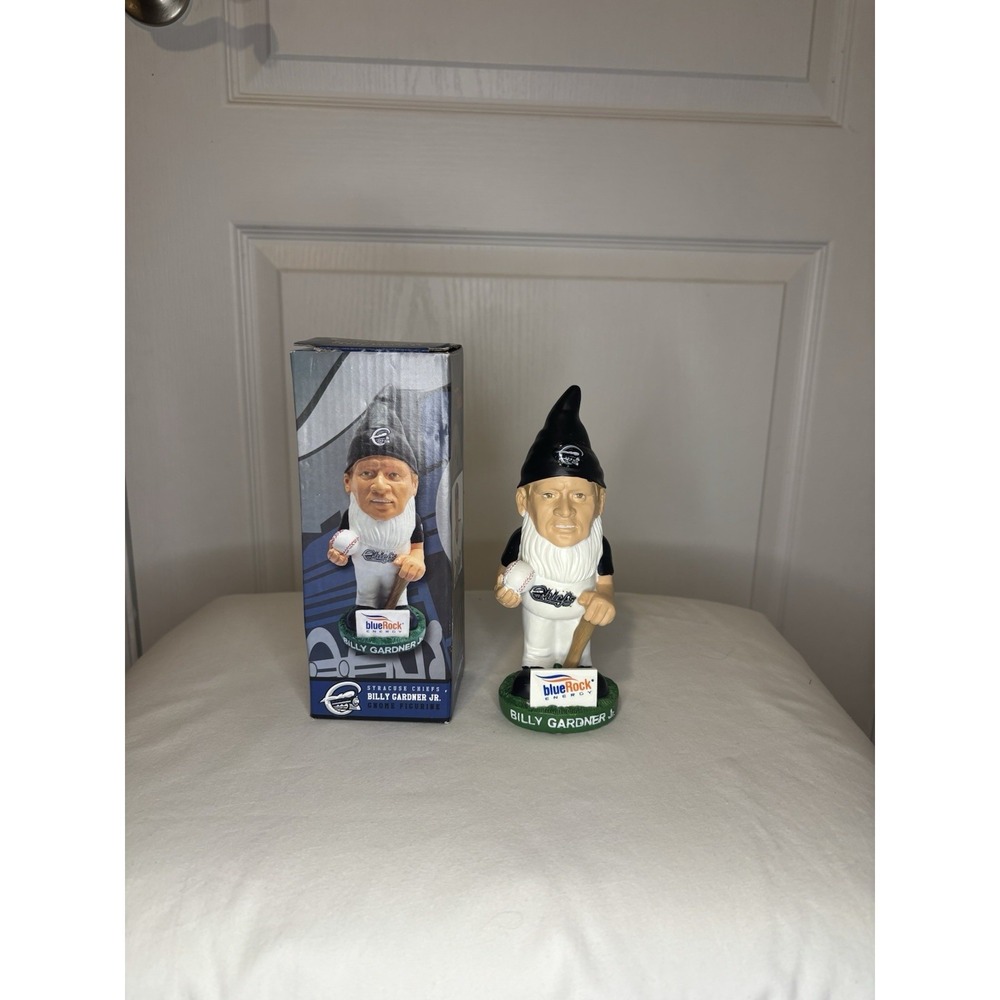 Syracuse Chiefs Billy Gardner Jr Garden Gnome SGA Stadium Giveaway 2019 MiLB